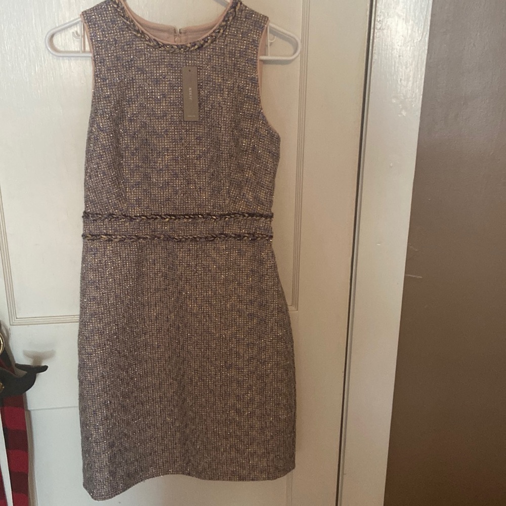Jcrew Sparkle dress. NWT SIZE 0